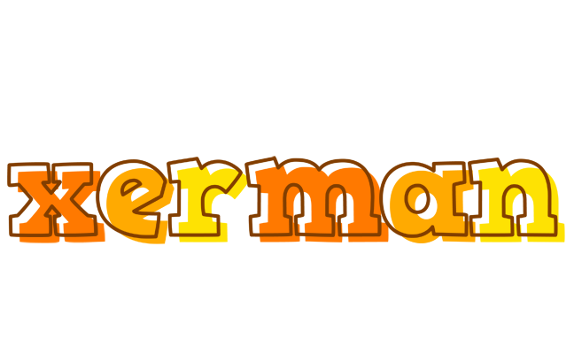 Xerman desert logo