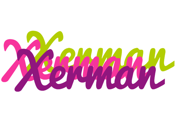 Xerman flowers logo