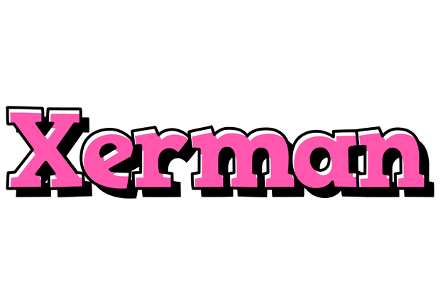 Xerman girlish logo