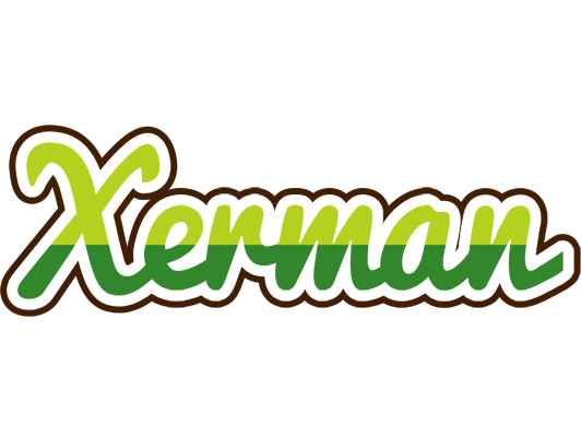 Xerman golfing logo