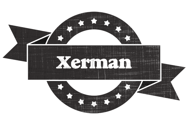 Xerman grunge logo