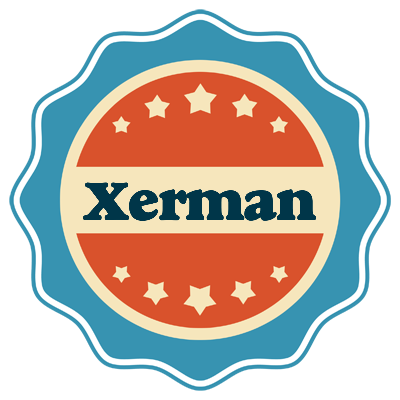 Xerman labels logo