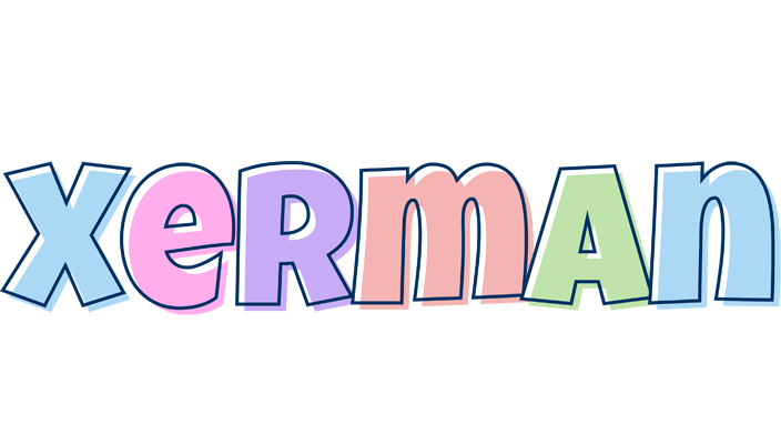 Xerman pastel logo