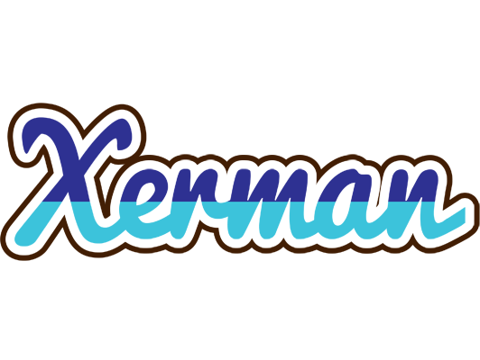 Xerman raining logo