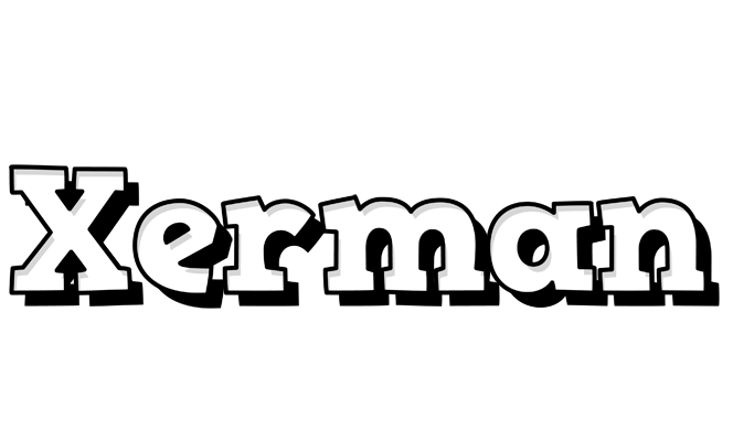 Xerman snowing logo
