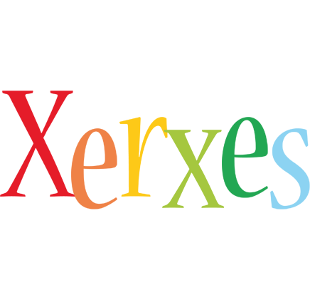 Xerxes birthday logo