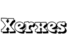 Xerxes snowing logo