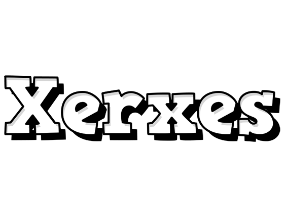 Xerxes snowing logo