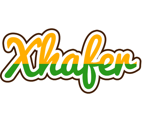 Xhafer banana logo
