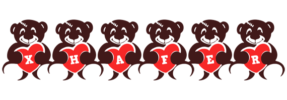 Xhafer bear logo