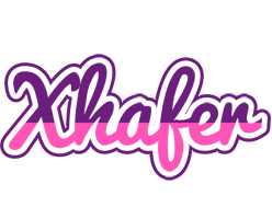 Xhafer cheerful logo