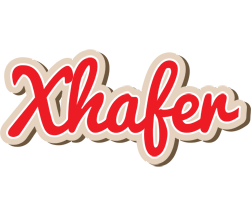 Xhafer chocolate logo