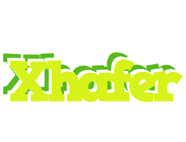 Xhafer citrus logo