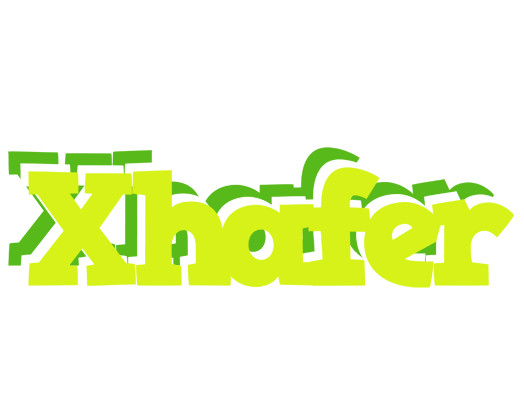 Xhafer citrus logo