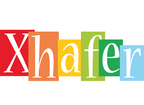 Xhafer colors logo