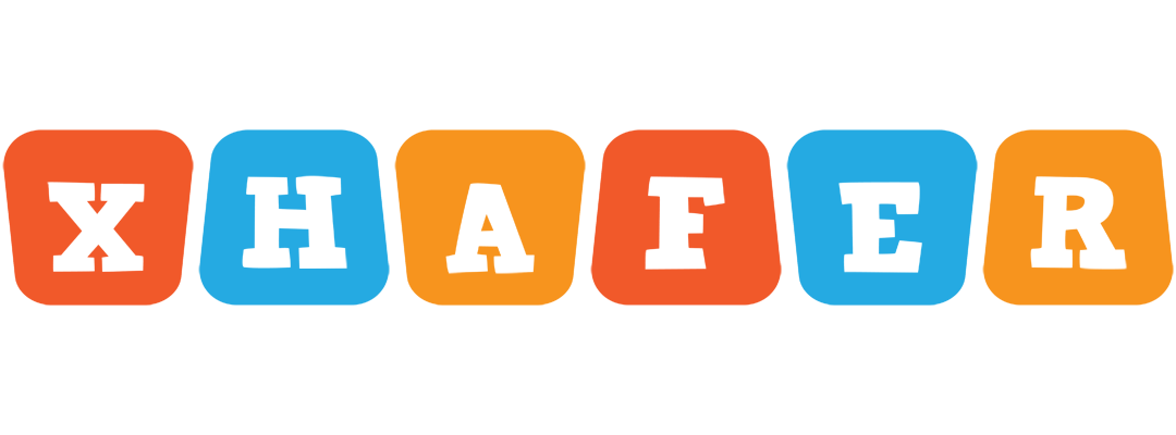 Xhafer comics logo