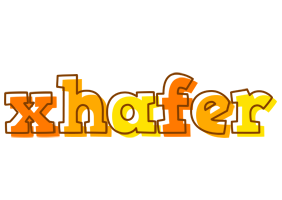 Xhafer desert logo