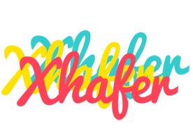 Xhafer disco logo