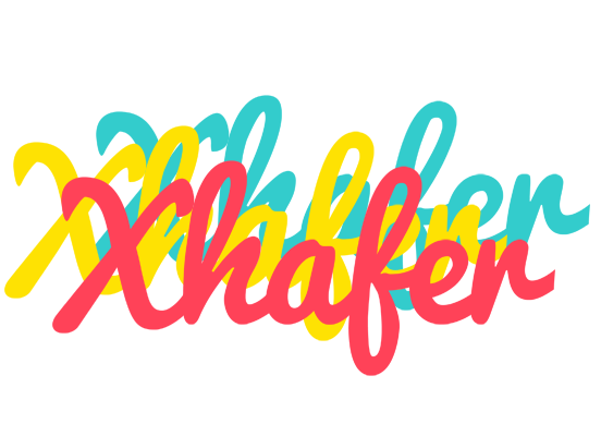 Xhafer disco logo
