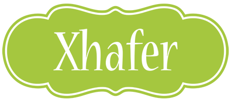 Xhafer family logo