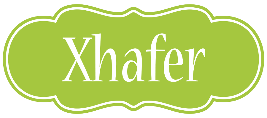 Xhafer family logo