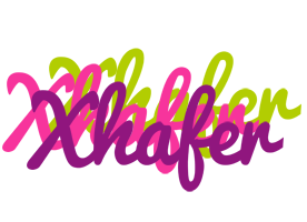Xhafer flowers logo