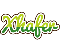 Xhafer golfing logo