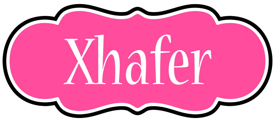 Xhafer invitation logo