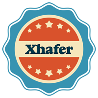 Xhafer labels logo