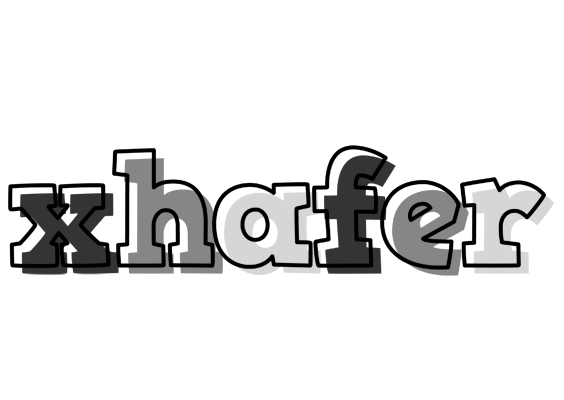 Xhafer night logo