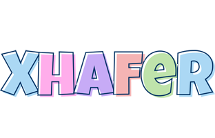 Xhafer pastel logo