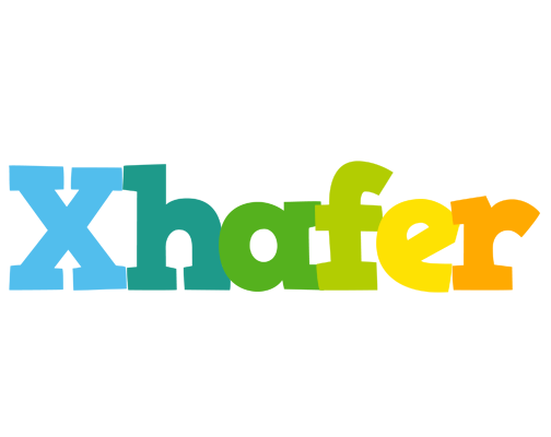 Xhafer rainbows logo