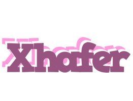 Xhafer relaxing logo