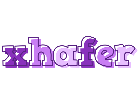 Xhafer sensual logo