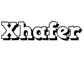 Xhafer snowing logo