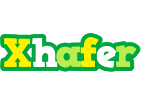 Xhafer soccer logo