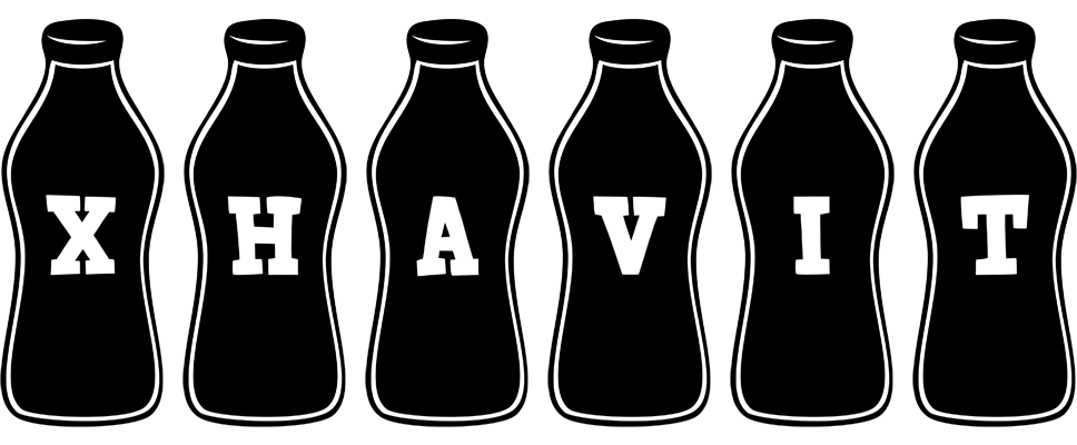 Xhavit bottle logo