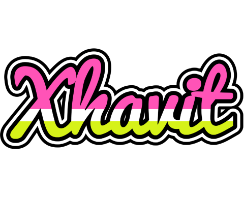 Xhavit candies logo