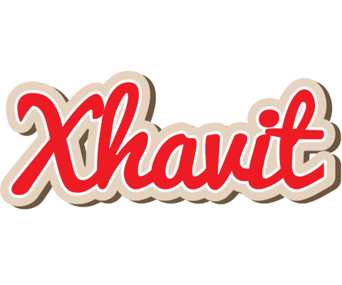 Xhavit chocolate logo