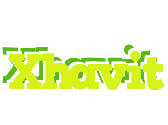 Xhavit citrus logo
