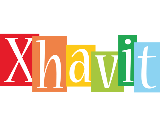 Xhavit colors logo