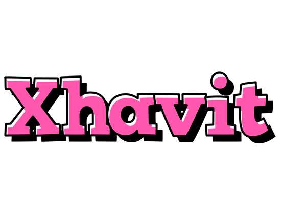 Xhavit girlish logo