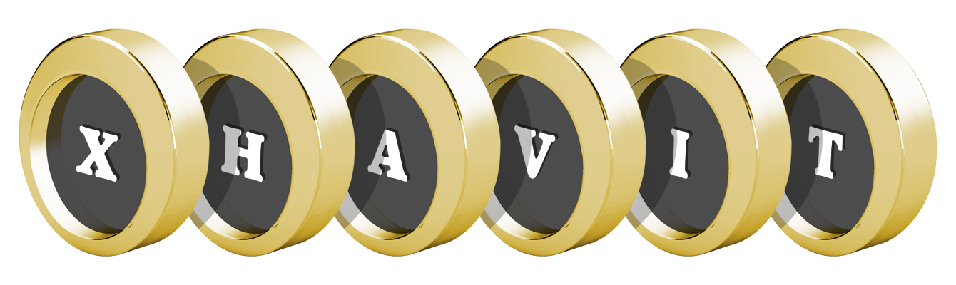 Xhavit gold logo
