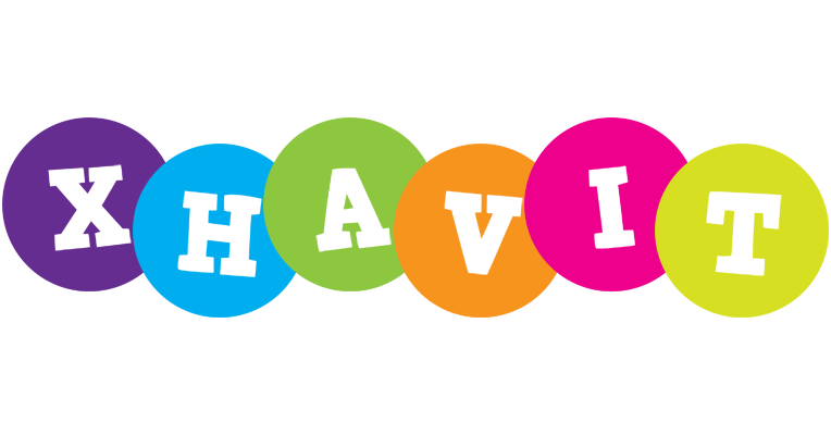 Xhavit happy logo