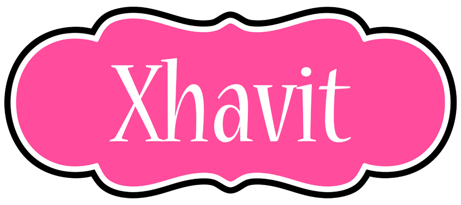 Xhavit invitation logo