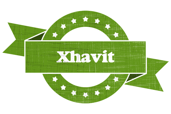 Xhavit natural logo