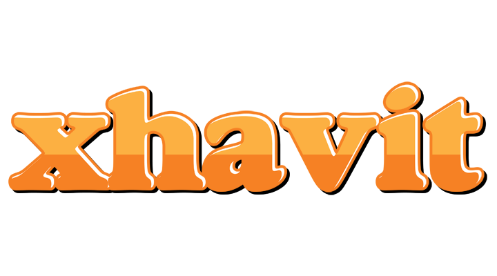 Xhavit orange logo