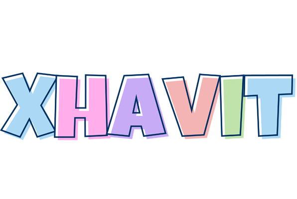 Xhavit pastel logo