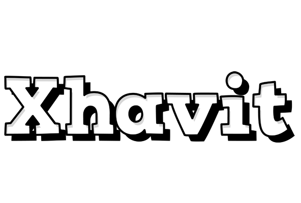 Xhavit snowing logo