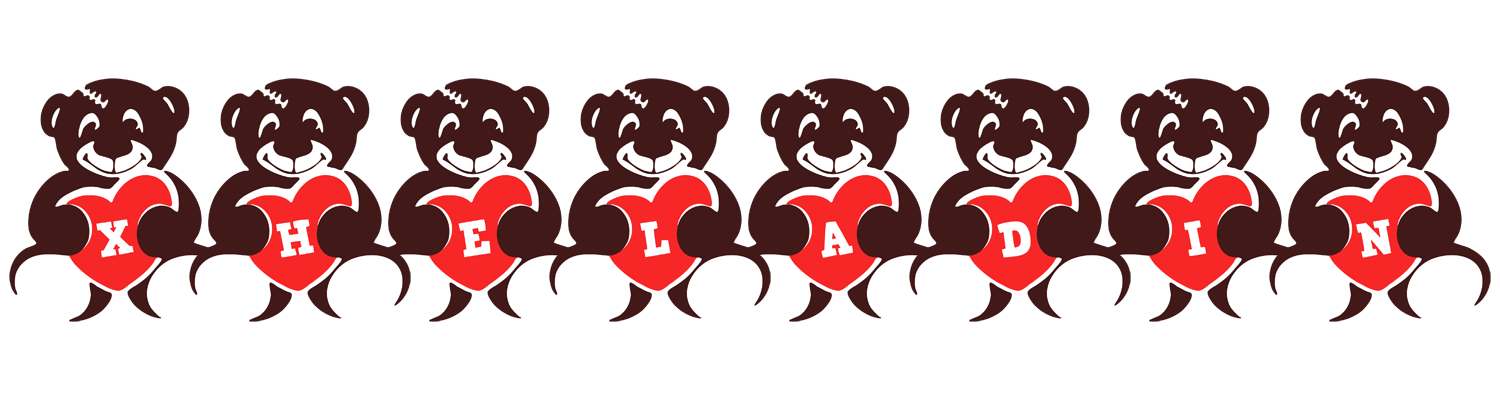 Xheladin bear logo